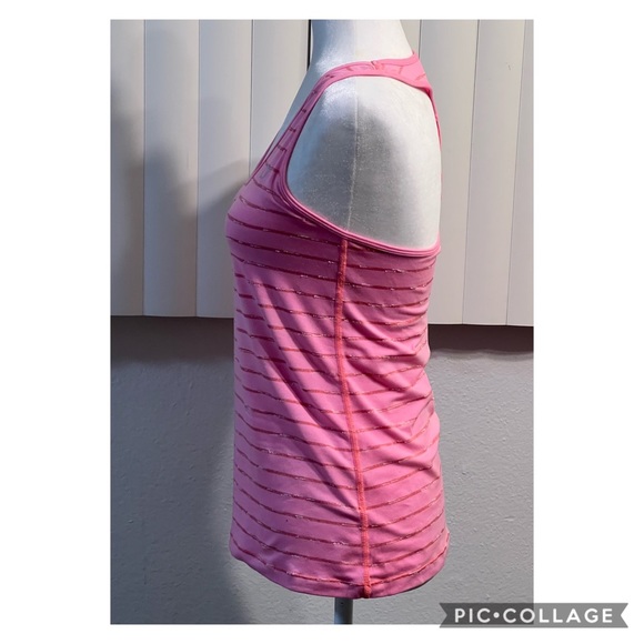 Lorna Jane Stripped Pink  Approx Small Women’s Top - Picture 3 of 10